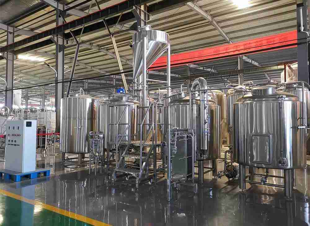 7BBL Brewery Project by Tiantai for Bay Boys Brewing in CA, USA